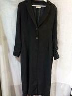 ZARA lange mantel maat 40, Kleding | Dames, Maat 38/40 (M), Verzenden, Zwart, Zo goed als nieuw