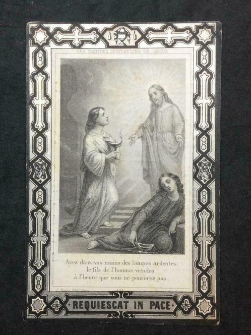 Carte decestirage argentique Harriet-Walsh-Porter-Allan 1878, Collections, Images pieuses & Faire-part, Image pieuse, Enlèvement ou Envoi