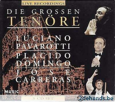 FULL CD - Luciano Pavarotti/Placido Domingo/José Carreras, CD & DVD, CD | Classique, Chant, Du modernisme à nos jours, Enlèvement ou Envoi