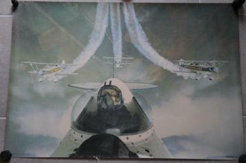 POSTER – SPACE SHUTTLE - STUNTPILOOT - PILOTE DE CASCADE beschikbaar voor biedingen