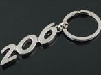 Peugeot 206 metalen logo sleutelhanger, Autos : Pièces & Accessoires, Autres pièces automobiles, Peugeot, Enlèvement ou Envoi