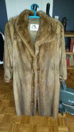 manteaux en vison (deux), Enlèvement, Porté, Brun