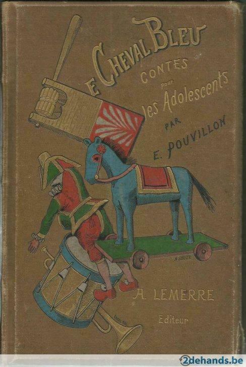 Le cheval bleu - 14-08-1888 - antiquarisch boek, Antiek en Kunst, Antiek | Boeken en Manuscripten, Ophalen of Verzenden