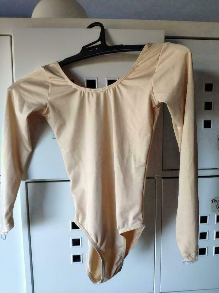 Nude huidskleur dans balletpakje turnpakje maillot 128 NiEuW, Kinderen en Baby's, Kinderkleding | Maat 128, Nieuw, Meisje, Sport- of Zwemkleding