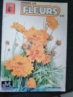 instructieboek tekenen / schilderen : bloemen fleurs, Hobby en Vrije tijd, Ophalen of Verzenden, Gebruikt