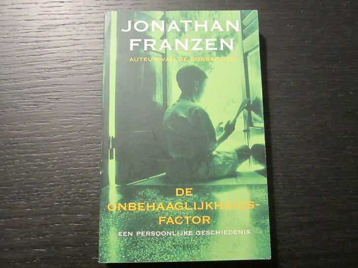 De onbehaaglijkheidsfactor  -Jonathan Franzen-, Boeken, Literatuur, Amerika, Ophalen of Verzenden