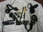 Set veiligheidsgordels CLASSIC MINI MPI ZWART , 1997-00, Ophalen, Nieuw, Rover