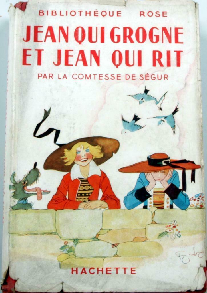 Jean qui grogne et Jean qui rit (Bibliothèque rose), Antiek en Kunst, Antiek | Boeken en Manuscripten, Ophalen of Verzenden