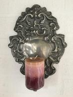 Wand-kaarshouder in tin, Antiek en Kunst, Ophalen