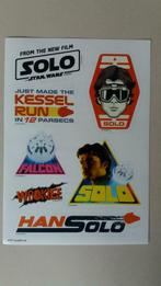 Star Wars Solo autocollants stickers, Collections, Enlèvement ou Envoi