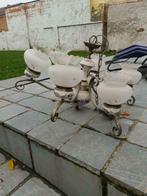 kroonluchter met 6 lampen, Ophalen, Glas