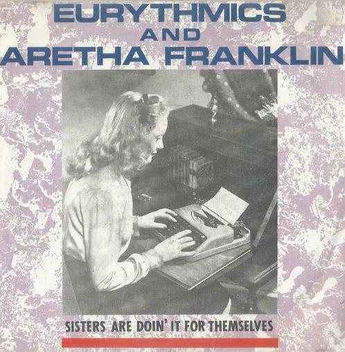 Eurythmics & Aretha Franklin – Sisters are doin’ it for them, CD & DVD, Vinyles Singles, Single, Pop, 7 pouces, Enlèvement ou Envoi