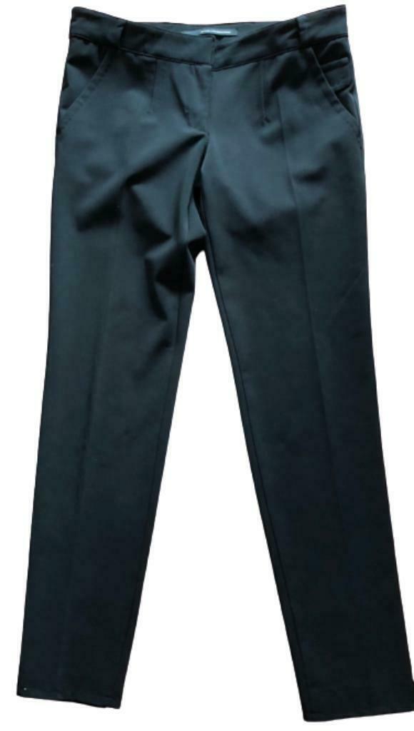 Atos Lombardini zwarte lange broek.  36, Kleding | Dames, Broeken en Pantalons, Zo goed als nieuw, Maat 38/40 (M), Zwart, Lang