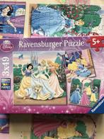 Puzzel Disney Princess Ravensburger 3X49, Comme neuf, 10 à 50 pièces, 6 ans ou plus, Enlèvement ou Envoi