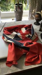 Foulard vintage en soie 1965 roulé à la main, Enlèvement ou Envoi, Comme neuf, Écharpe