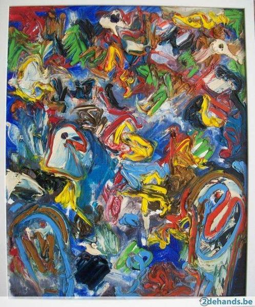 Hellebrek 09 - Finn Pedersen, Antiek en Kunst, Kunst | Schilderijen | Modern, Ophalen