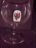 Bierglazen.Trappistenbier Westmalle.Chimay .Emaille. D 71, Ophalen of Verzenden, Zo goed als nieuw, Glas of Glazen, De Koninck