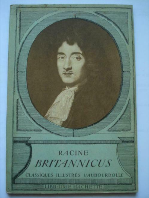 4. Racine Britannicus Classiques illustrés Vaubourdolle 1961, Livres, Littérature, Comme neuf, Europe autre, Envoi