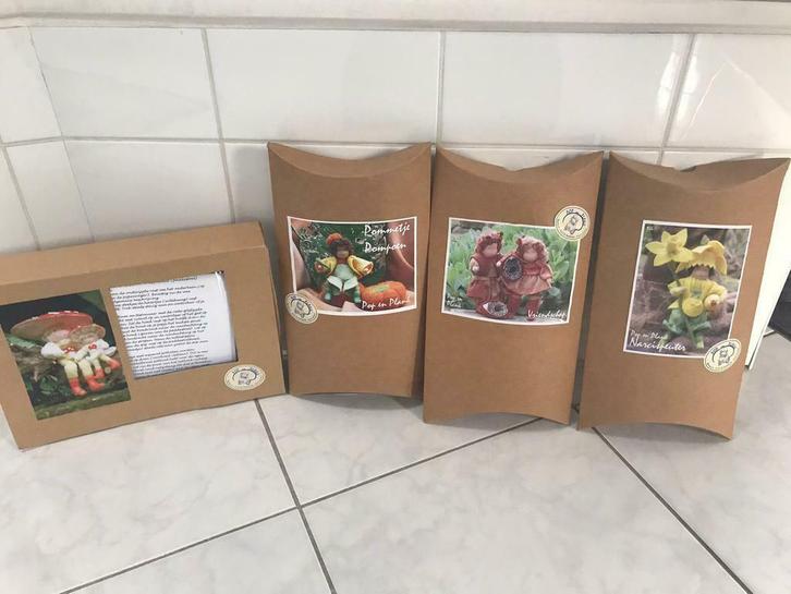 Nieuwe Knutselpakketten pop en plank, Hobby en Vrije tijd, Knutselen, Nieuw, Materiaal, Ophalen of Verzenden