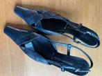 Vintage Damesschoen met hak, Zwart, Ophalen of Verzenden, Schoenen met hoge hakken, Gedragen