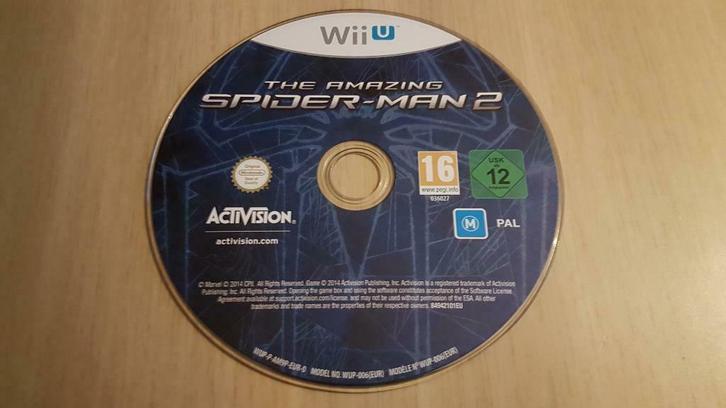De geweldige spider-man 2, Games en Spelcomputers, Games | Nintendo Wii U, Ophalen of Verzenden