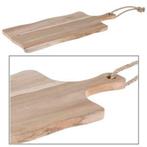 Stokbroodplank snijplank hout teak 49 cm, Nieuw, Overige typen, Ophalen of Verzenden