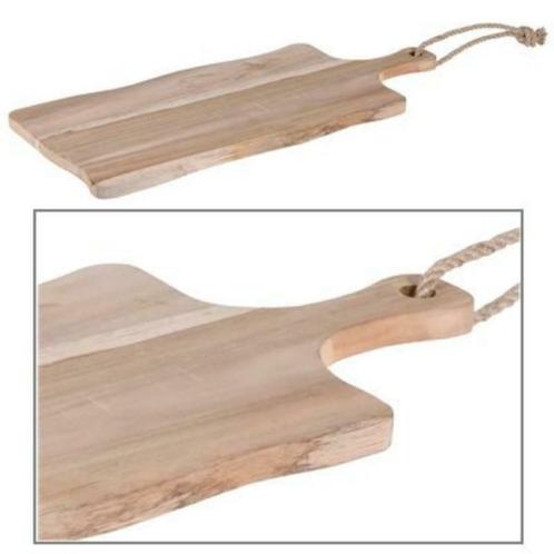 Stokbroodplank snijplank hout teak 49 cm, Maison & Meubles, Cuisine | Vaisselle, Neuf, Autres types, Enlèvement ou Envoi