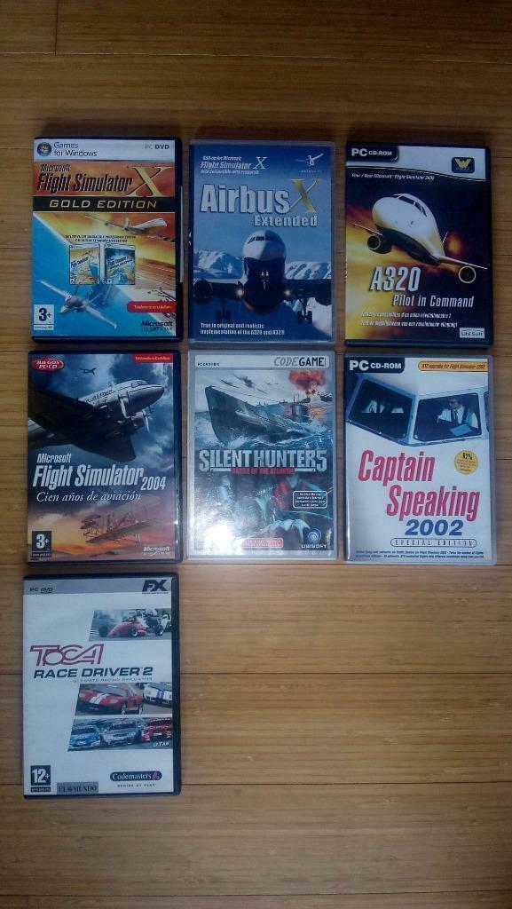 Cd's simulateurs, Hobby & Loisirs créatifs, Hobby & Loisirs Autre, Utilisé, Enlèvement ou Envoi