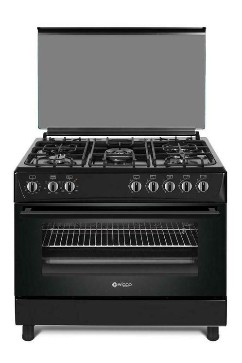 Nieuwe 90 cm LUXE fornuizen met wokbek - luxe oven 599 €, Elektronische apparatuur, Fornuizen, Nieuw, Vrijstaand, Gas, 5 kookzones of meer