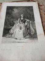 Dessin antique Méditation., Enlèvement ou Envoi