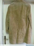 Lange jas in suède (NIEUW), Kleding | Dames, Ophalen of Verzenden, Nieuw, Maat 46/48 (XL) of groter, Bruin