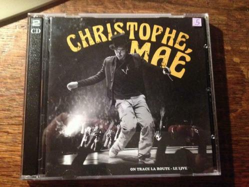 Christophe Maé - On trace la route - Le live CD + DVD, CD & DVD, CD | Pop, 2000 à nos jours, Enlèvement ou Envoi