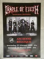 Poster Cradle of Filth in AB 2005, Comme neuf, Enlèvement ou Envoi