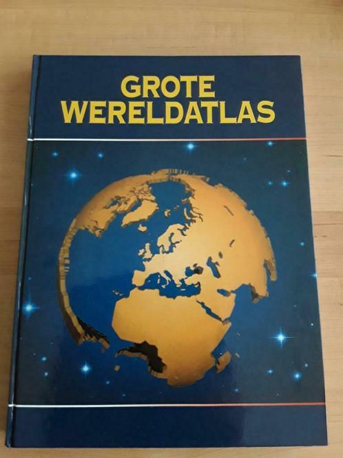 Grote wereldatlas, Livres, Atlas & Cartes géographiques, Enlèvement ou Envoi
