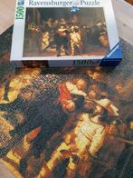 Puzzel 1500stukjes. Ravensburger de nachtwacht / Rembrandt, Ophalen of Verzenden, 500 t/m 1500 stukjes, Legpuzzel, Zo goed als nieuw