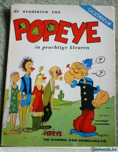 De avonturen van Popeye : koning van de democratie, Boeken, Stripverhalen, Gelezen, Ophalen of Verzenden