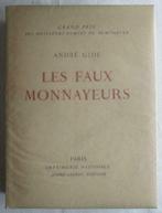 André Gide Les Faux Monnayeurs -  Sauret 1951, Enlèvement, Gide