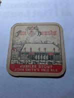 oude bierkaartje: Expo 1958 John Smith, Antiek en Kunst, Ophalen of Verzenden