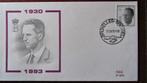 FDC BELGIË- NR. 2520- ROUWZEGEL KONING BOUDEWIJN., Ophalen of Verzenden, Gestempeld, Koningshuis
