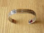 superbe bracelet Calvin Klein en inox, Handtassen en Accessoires, Armbanden, Ophalen of Verzenden, Nieuw, Zilver, Overige materialen