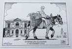 Leuke Ex-libris Dirk Stallaert - Kitty uit 2002., Eén stripboek, Dirk Stallaert, Nieuw, Ophalen of Verzenden