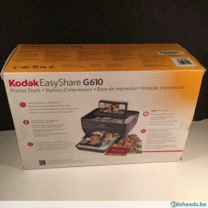 KODAK EASYSHARE G610 PRINTER DOCK, Audio, Tv en Foto, Fotografie | Fotopapier, Nieuw, Ophalen of Verzenden