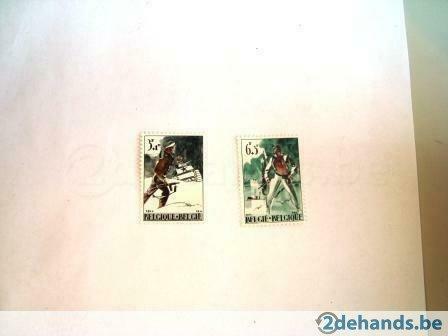 1964. Verzet en bevrijding (1296-1297), Postzegels en Munten, Postzegels | Europa | België, Postfris, Overig, Overig, Zonder stempel