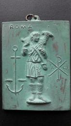 AEGIDIUS en bronze saint patron des bergers🐏🐑, Comme neuf, Enlèvement ou Envoi