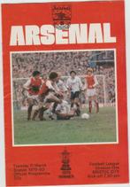 Arsenal v Bristol City  11/03/1980