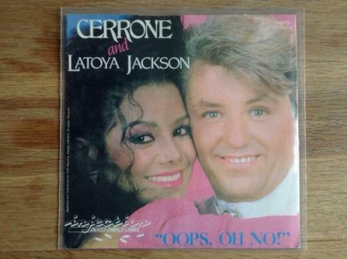 single cerrone and latoya jackson, Cd's en Dvd's, Vinyl Singles, Single, Overige genres, Ophalen of Verzenden