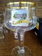 Kasteel bier.  9 verres à bière en Crystal.