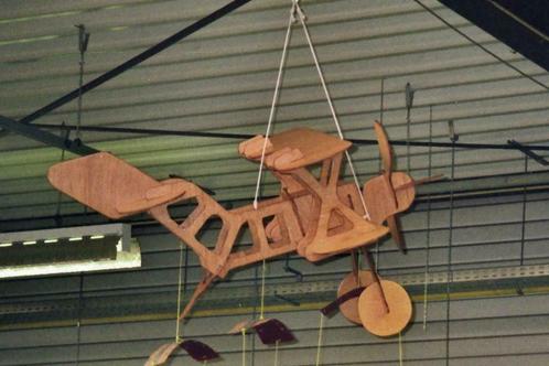 model - vliegtuig - hout, Hobby en Vrije tijd, Modelbouw | Radiografisch | Vliegtuigen, Gebruikt, Ophalen