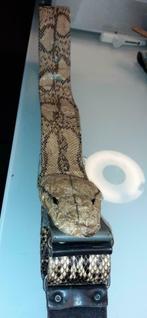 Python (echt) gitaarriem, Muziek en Instrumenten, Ophalen of Verzenden, Zo goed als nieuw