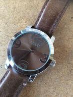 horloge dames, Leer, Staal, Polshorloge, Zo goed als nieuw